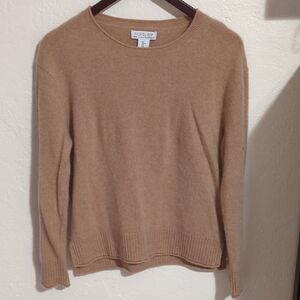 Rachel Zoe Women's Camel Crew Neck Sweater